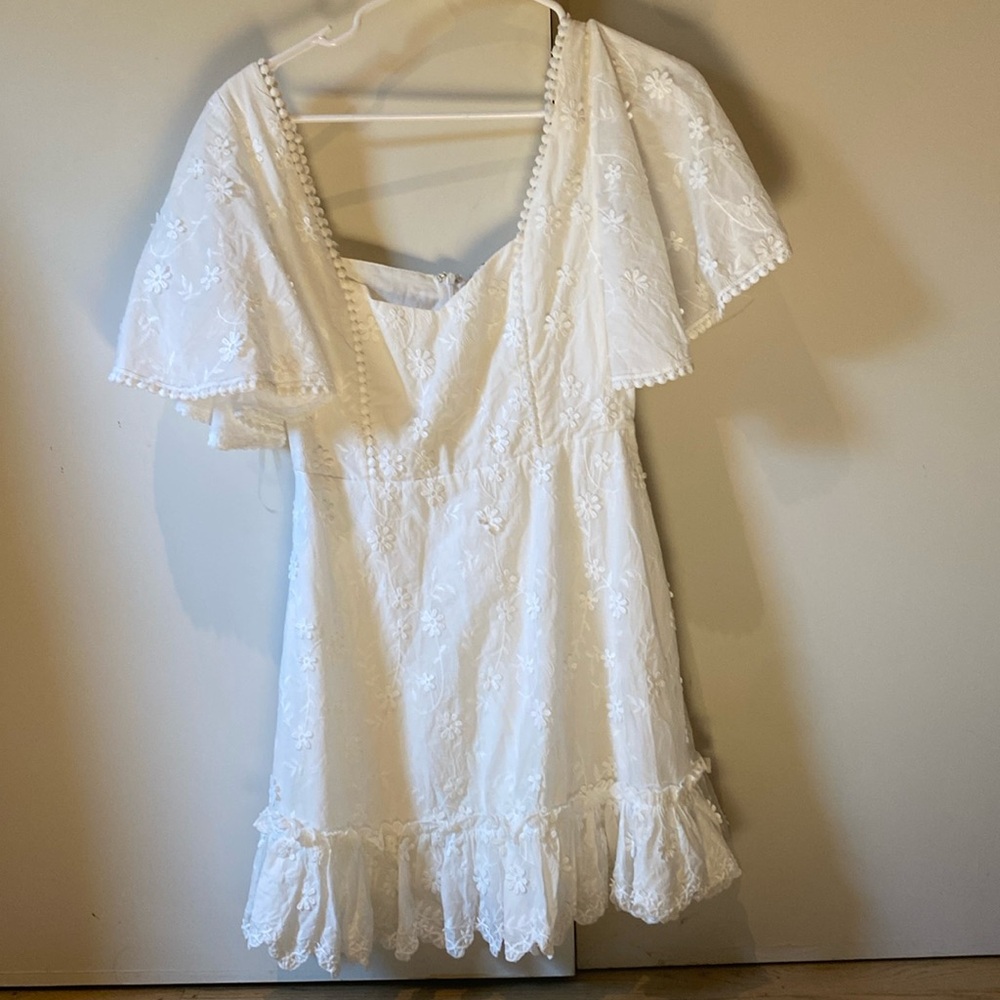 Mini showpo white dress